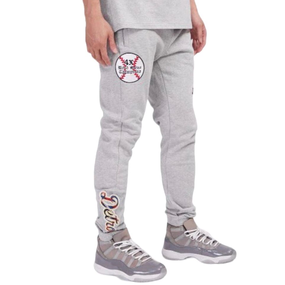 Pro Standard Detroit Tigers Pro Prep Fleece Sweatpants (H.Grey/Midnight)