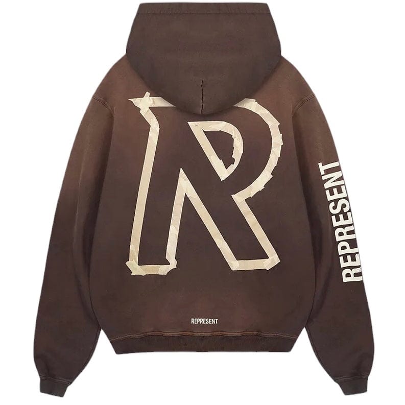 Represent Masking Tape Initial Hoodie (Cedar) MLM4212-232