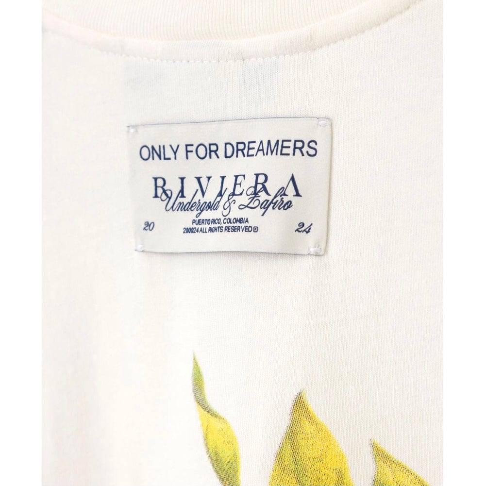 Undergold Riviera Colonial Boxy T Shirt (White)