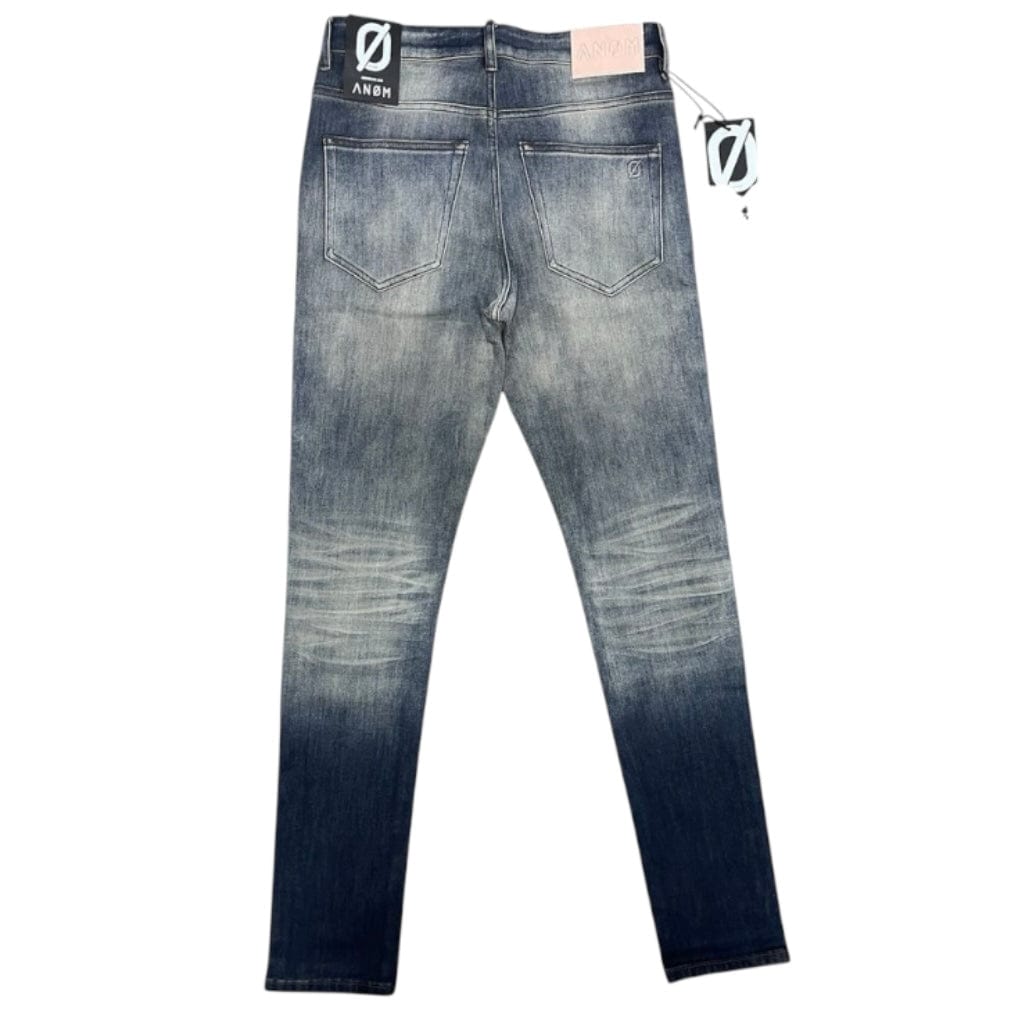 Anom 360 Skinny Denim Jean (Dark Blue Wash) ANOM-SK-001