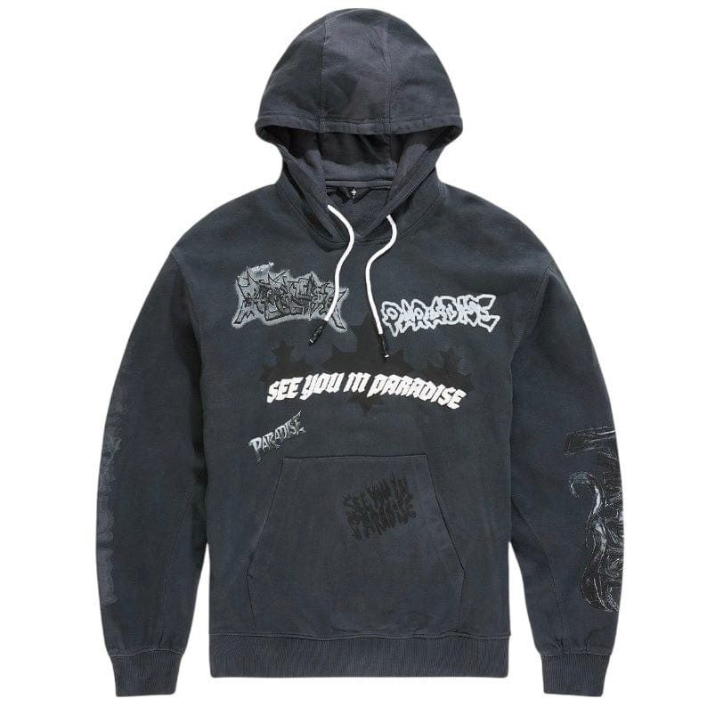 See You In Paradise The Reaper Pullover Hoodie (Charcoal) 8641H