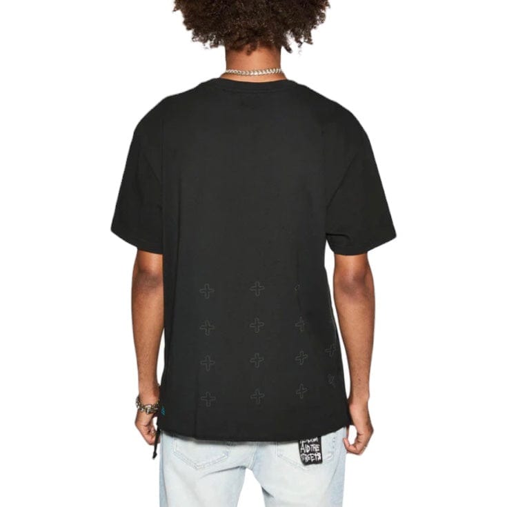 Ksubi Burn Biggie SS Tee (Jet Black) MFA24TE008