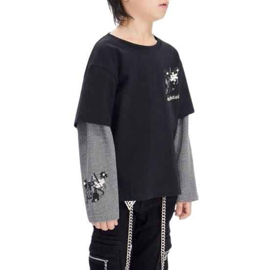 Kids Valabasas Inheritance Tee (Black) VPLAY-VSL1-1017