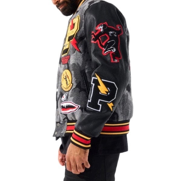 Jordan Craig Hellcat Varsity Jacket (Black Camo) 91646