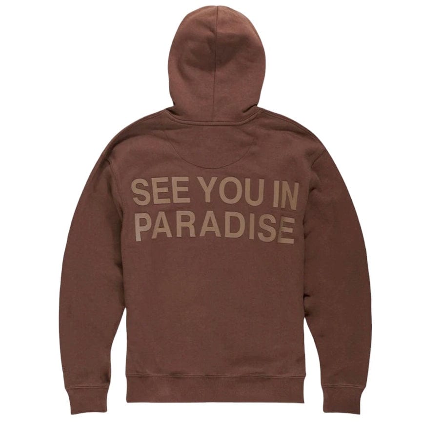 Jordan Craig Paradise Tonal Pullover Hoodie (Chocolate) 8862H