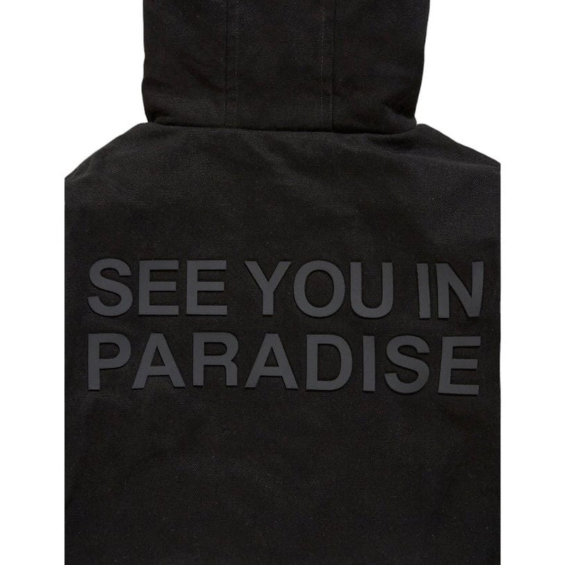 Boys Jordan Craig See You In Paradise Hooded Work Jacket (Black) 91750B