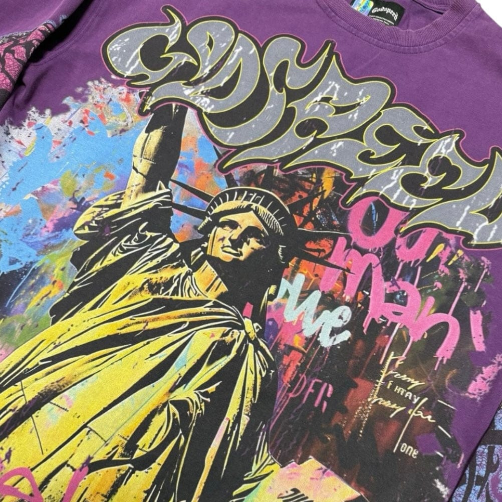 Godspeed Vandal LS T Shirt (Grape)