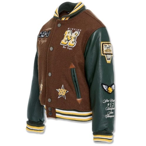 Boys Jordan Craig Star Eagles Varsity Jacket (Mission) 91617B