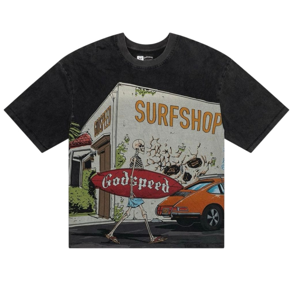Goodspeed GS Surf Shop Tee (Grey Wash)