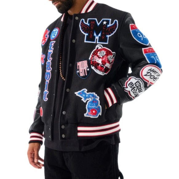 Jordan Craig Motown Varsity Jacket (Piston) 91651