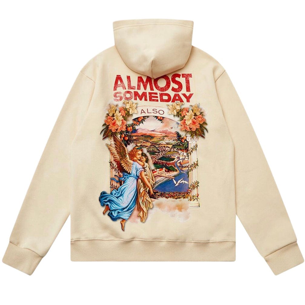 Almost Someday Postcard Hoodie (Cream) C9-15