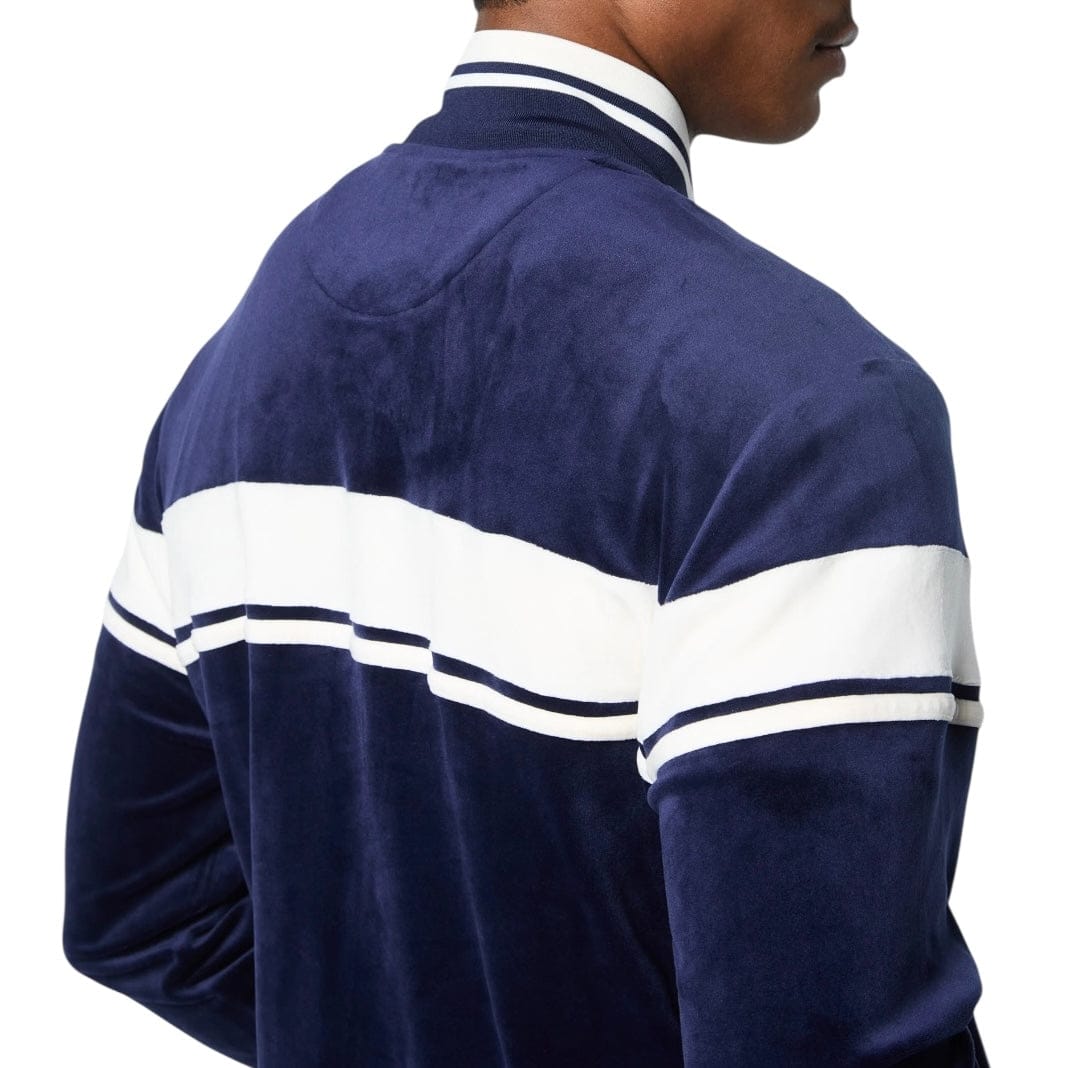 Sergio Tacchini Damarindo Velour Track Set (Maritime Blue)