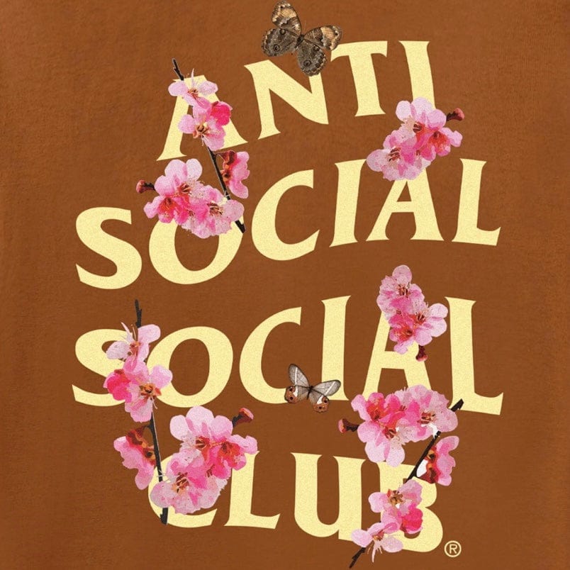 Anti Social Social Club Kkotch Tee (Texas Orange)