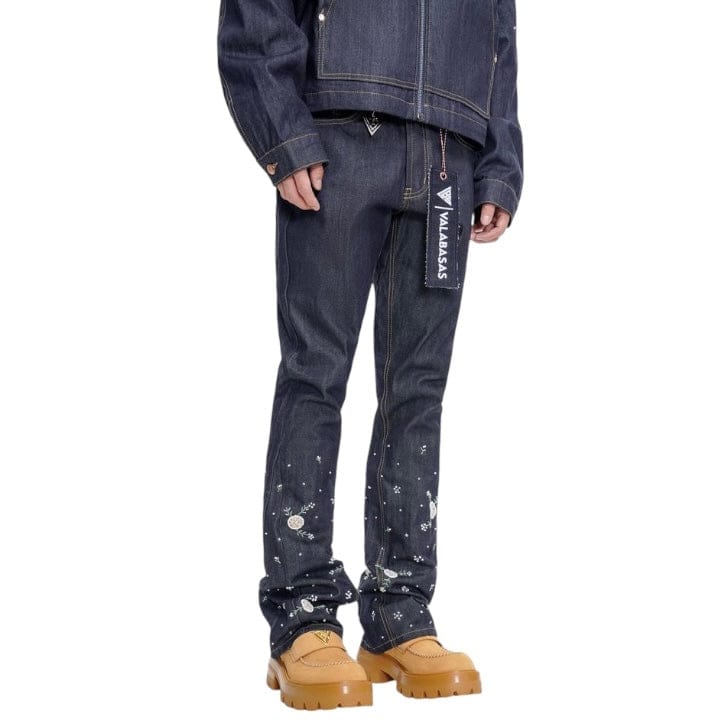 Valabasas Dandelion Stacked Denim (Denim Blue) VLBS-VJ3-1061