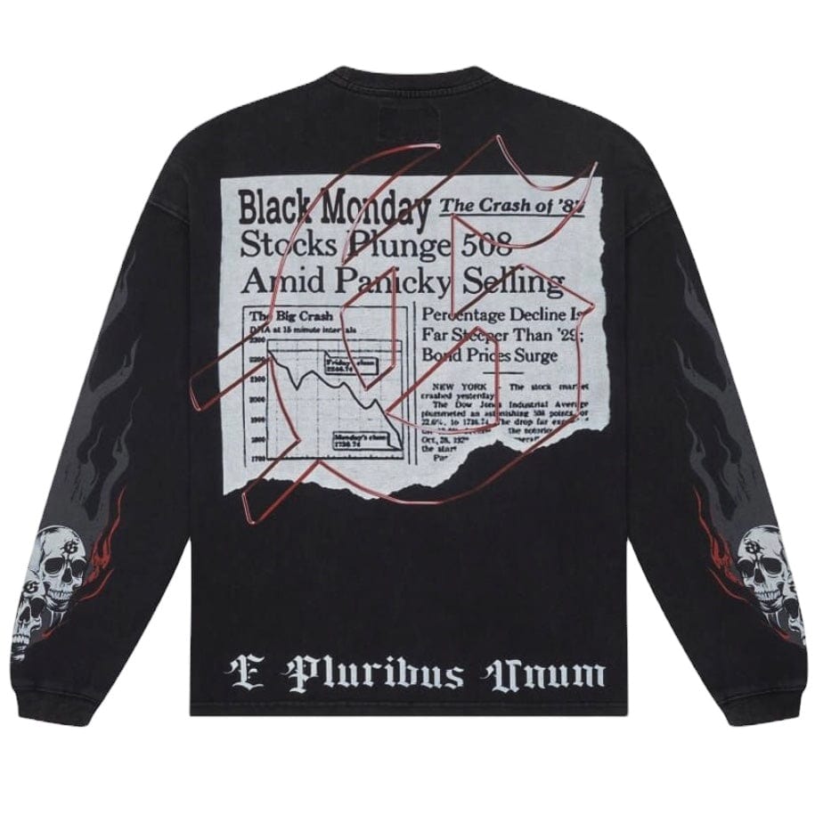 Godspeed Black Monday LS T-Shirt (Black Wash)