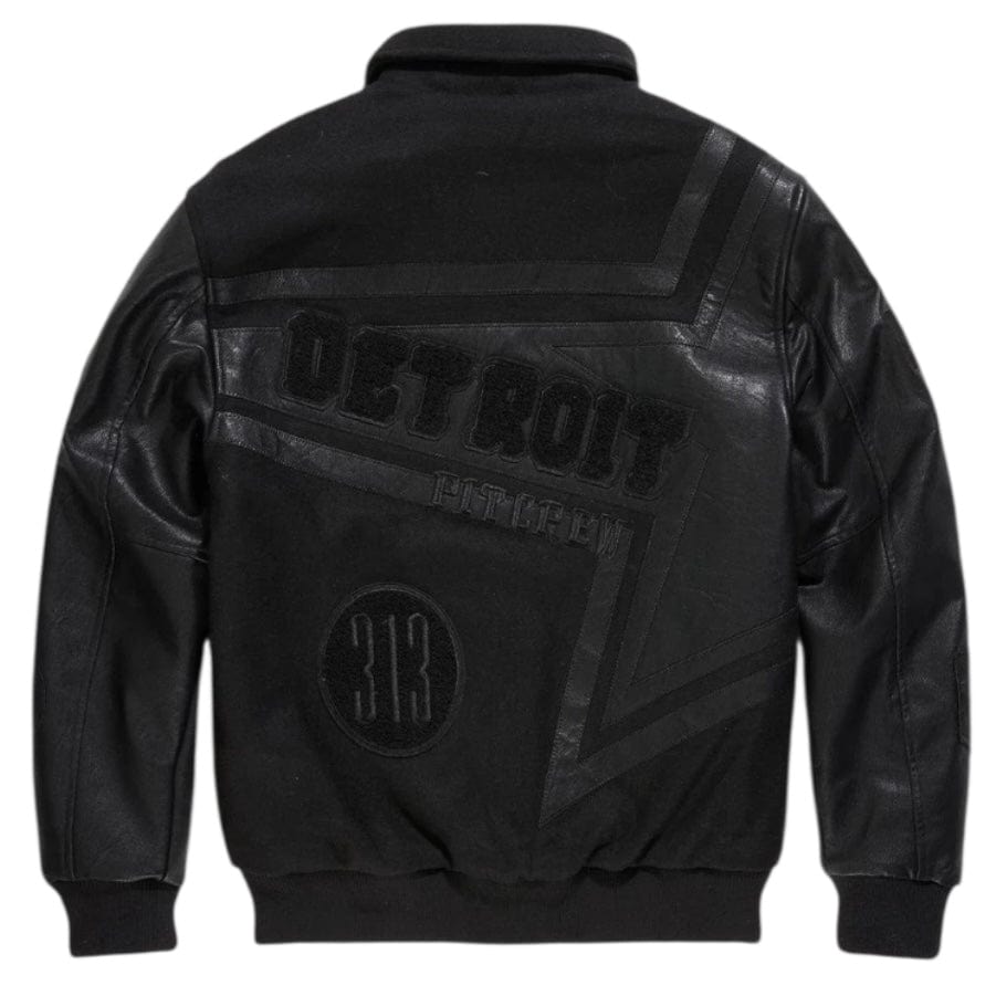 Jordan Craig Trackstar Varsity Jacket (Blackout) 91652