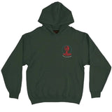 Frequently Asked Questions Despair Hoodie (Dark Green) 22-359HD
