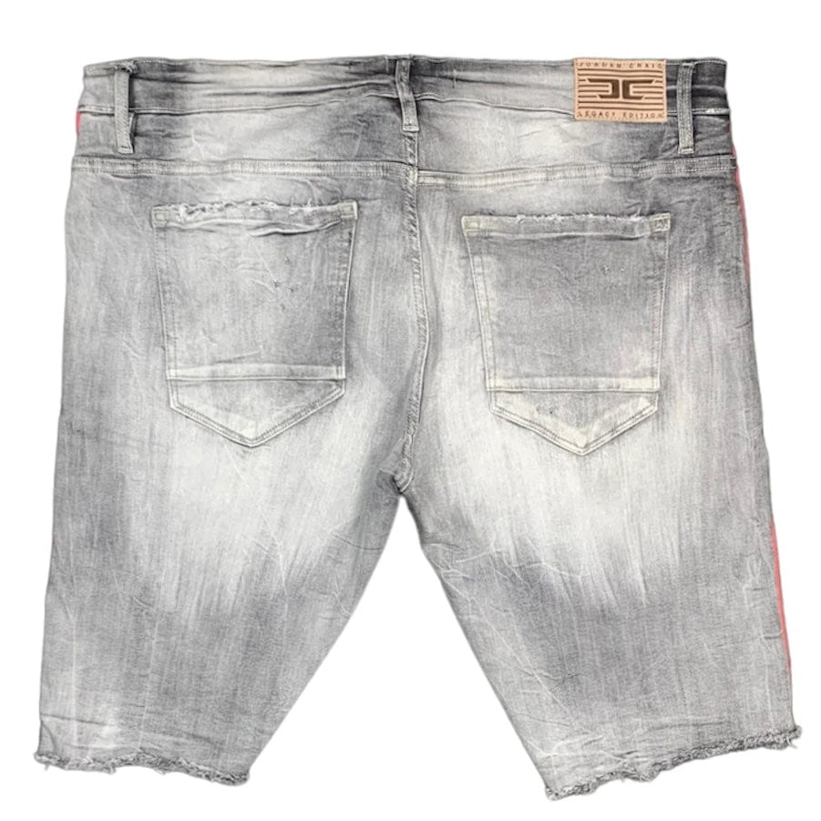 Jordan Craig Daytona Striped Denim Short (City Gray) - J3157S