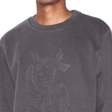 Ksubi Reverso Kash Crew Sweatshirt (Faded Black) MPS24FL005