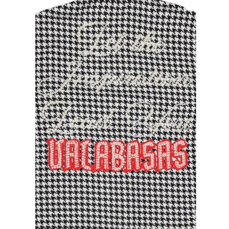 Valabasas Checkers Button Down Shirt (Black) VLBS-VBD2-1002