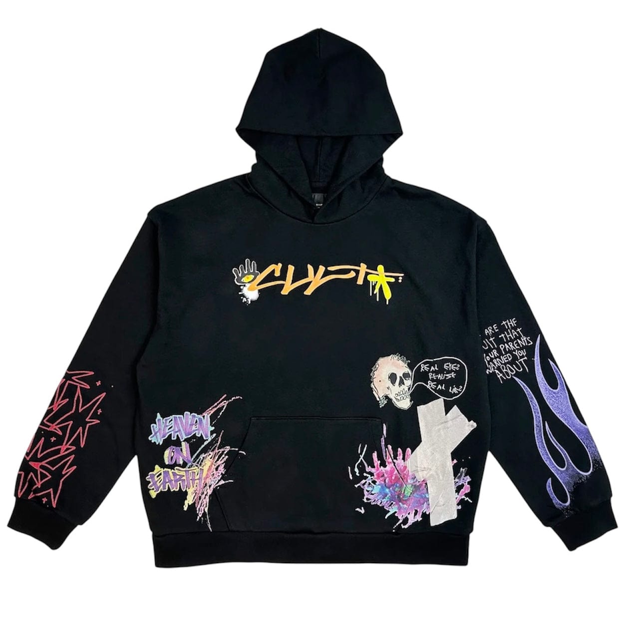 Cult Of Individuality Pullover Novelty Hoody (Black) 625B9-PH16A