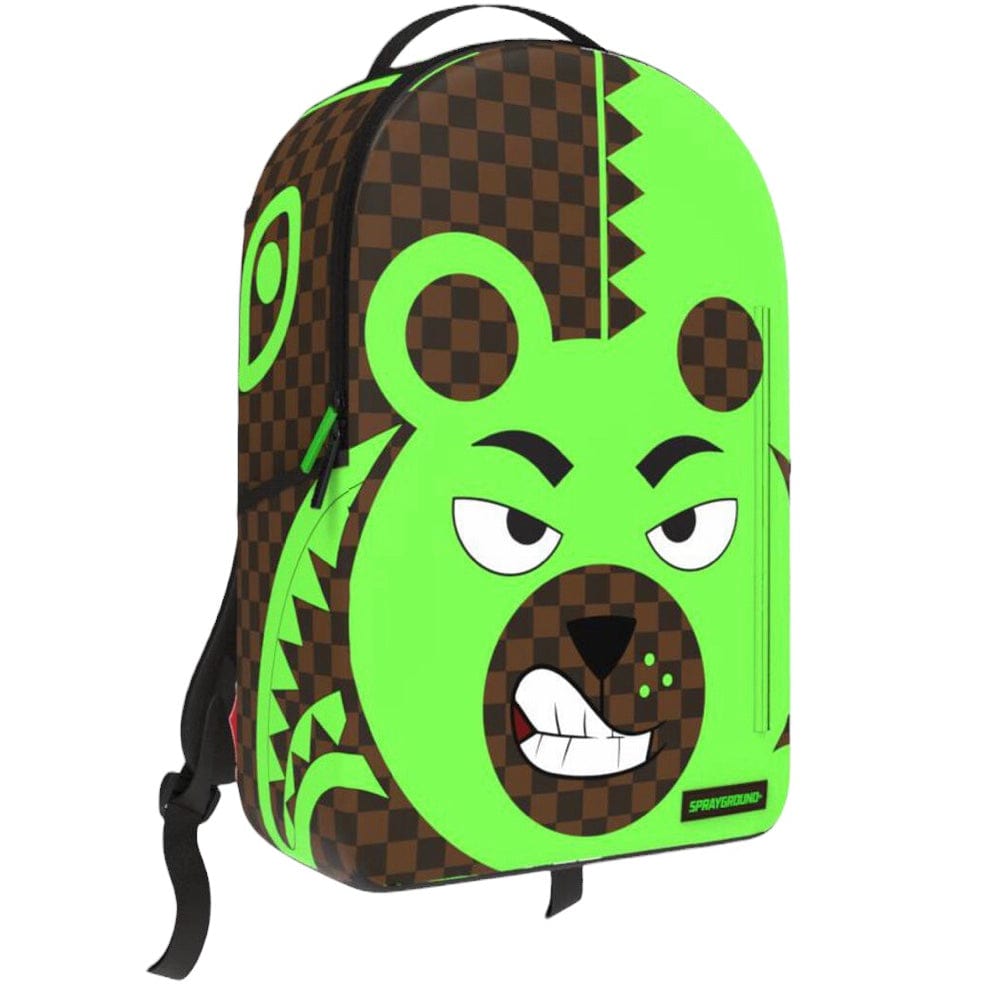 Sprayground Green Money Bear DLXSV Backpack