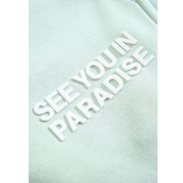 See You In Paradise Stacked Sweatpants (Mint)