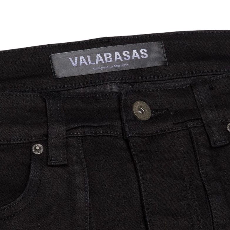 Valabasas Expanse Stacked Denim Jean (Black) VLBS13101623