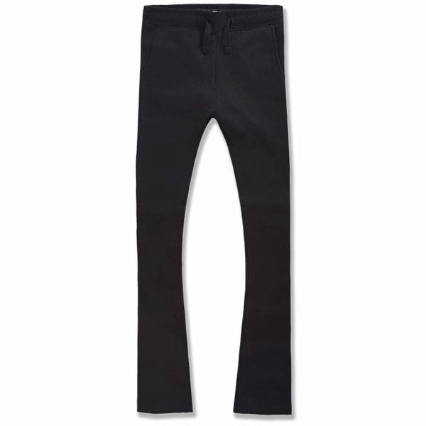 Boys Jordan Craig Uptown Stacked Sweatpants (Black) 8821LB