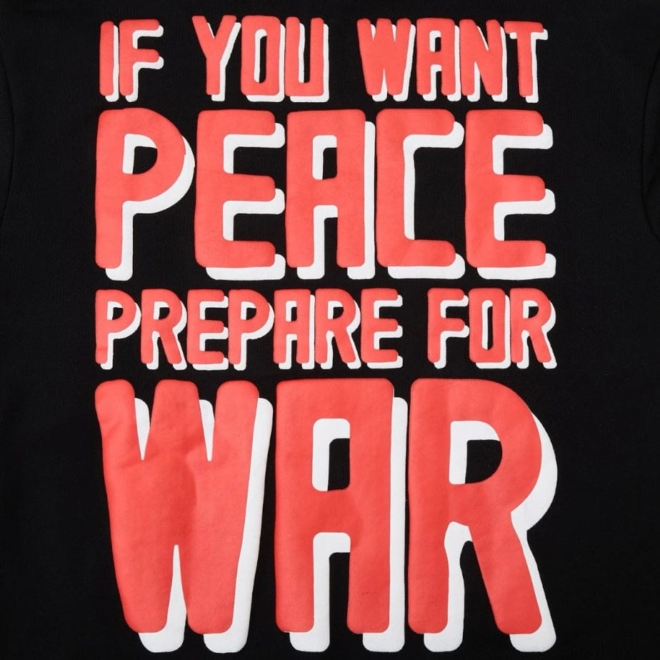 Campus Goods Peacekeeper Zip Up Hoodie (Black) CG-H25-043