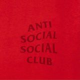 Anti Social Social Club Cancelled Tee (Tonal Red)