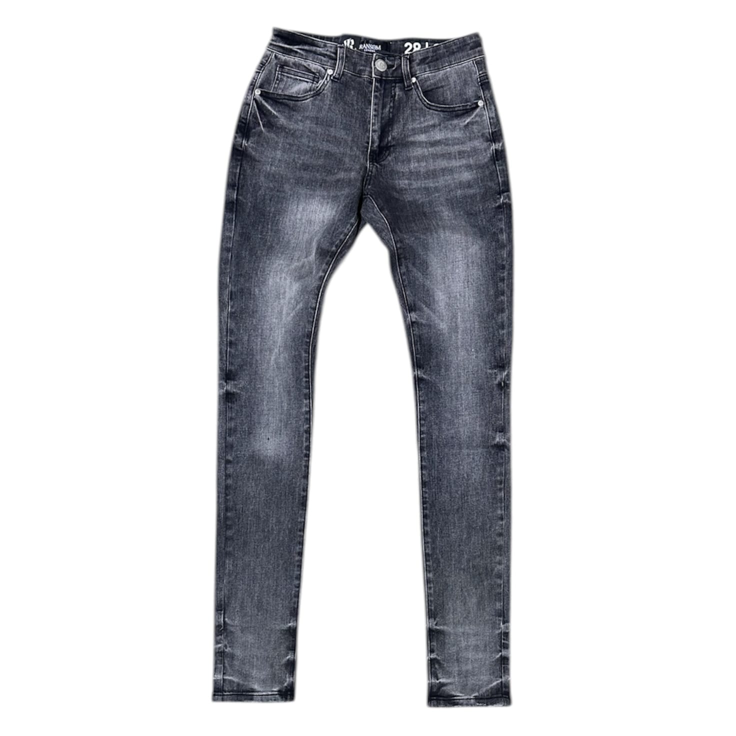 Ransom Graphite Denim Jean (Dark Grey Wash) SM006