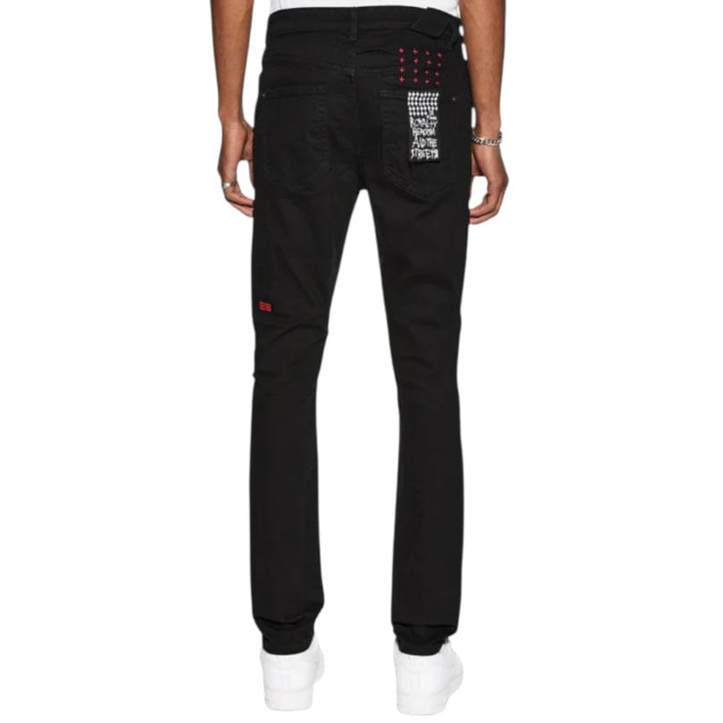 Ksubi Chitch Laid Black Jean (Jet Black) 1000058471
