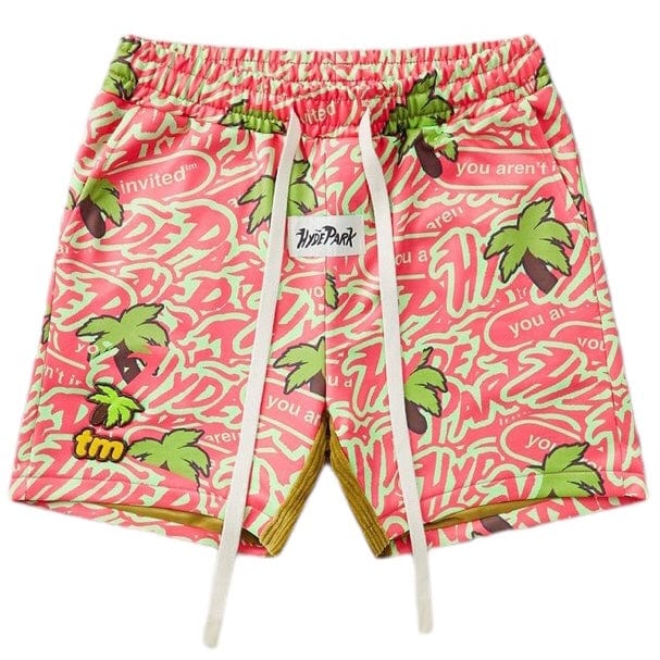 Hyde Park Mash Up The Weekend Shorts (Watermelon)