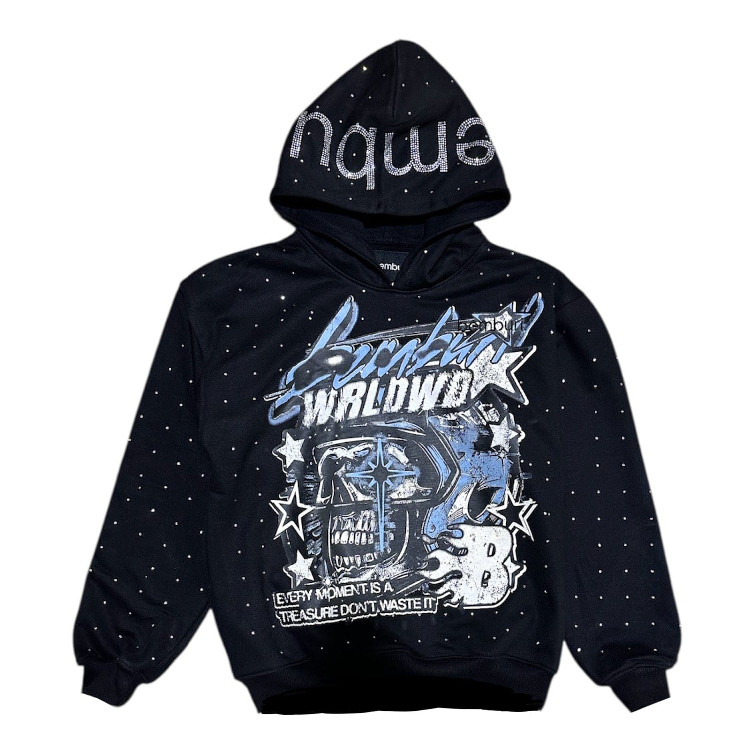 Bemburi Worldwide Stoned Hoodie (Black)