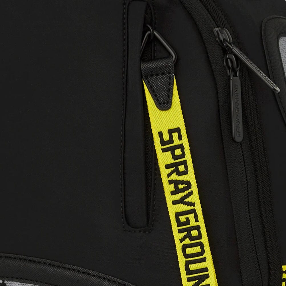 Sprayground Shark Central Parachute DLX Satin Backpack