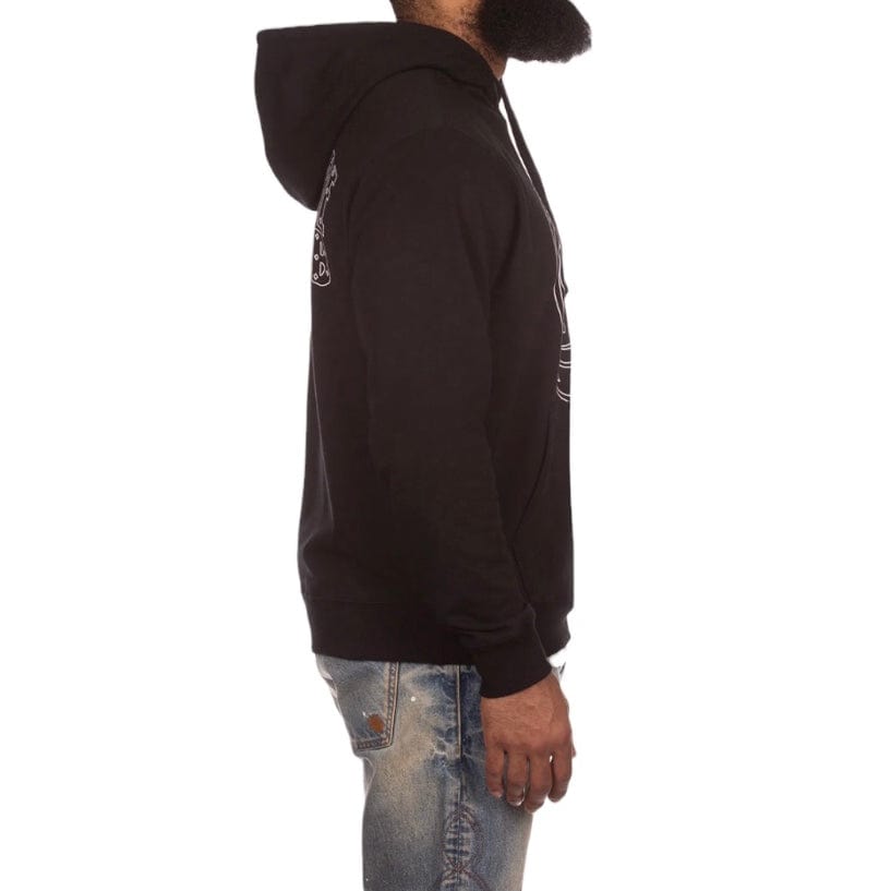 Billionaire Boys Club BB Line Helmet Hoodie (Black) 841-8303