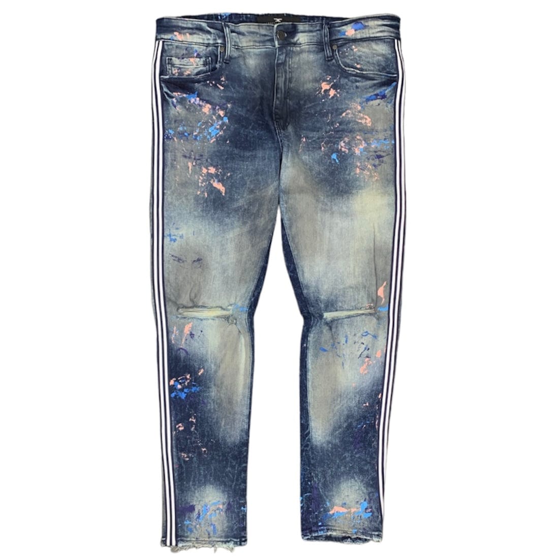 Jordan Craig Sean Talladega Striped Denim Jeans (Electric Zoo) JM3419