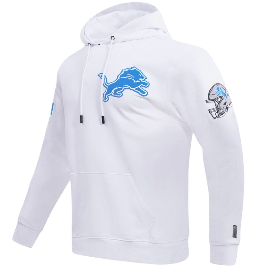 Pro Standard Detroit Lions Classic Chenille DK PO Hoodie (White)