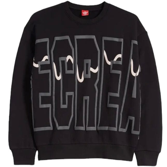 Ice Cream Pow Crew Sweatshirt (Black) 431-9303