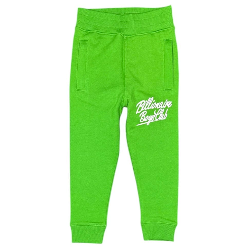 Kids Billionaire Boys Club BB Og Sweatpants (Online Lime) 853-1101