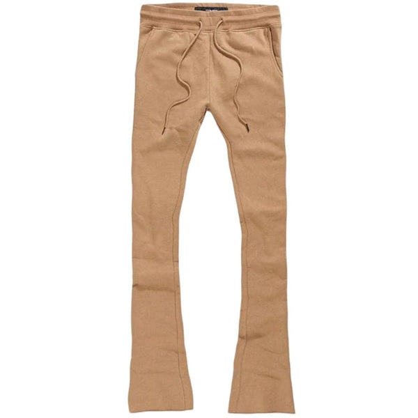 Kids Jordan Craig Uptown Stacked Sweatpants (Mocha) 8860LK