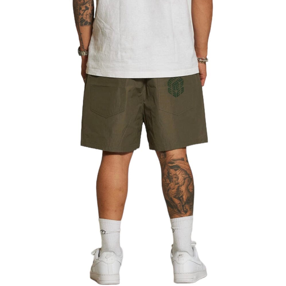 Crysp Boulder Shorts (Olive) CRYSPSUM24-007