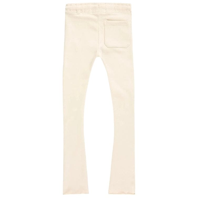 Kids Destined For Greatness Stacked Sweatpants (Cream)