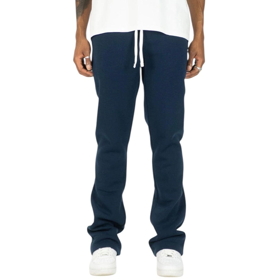 Rebel Minds Stacked Fleece Sweatpants (Navy) 100-475