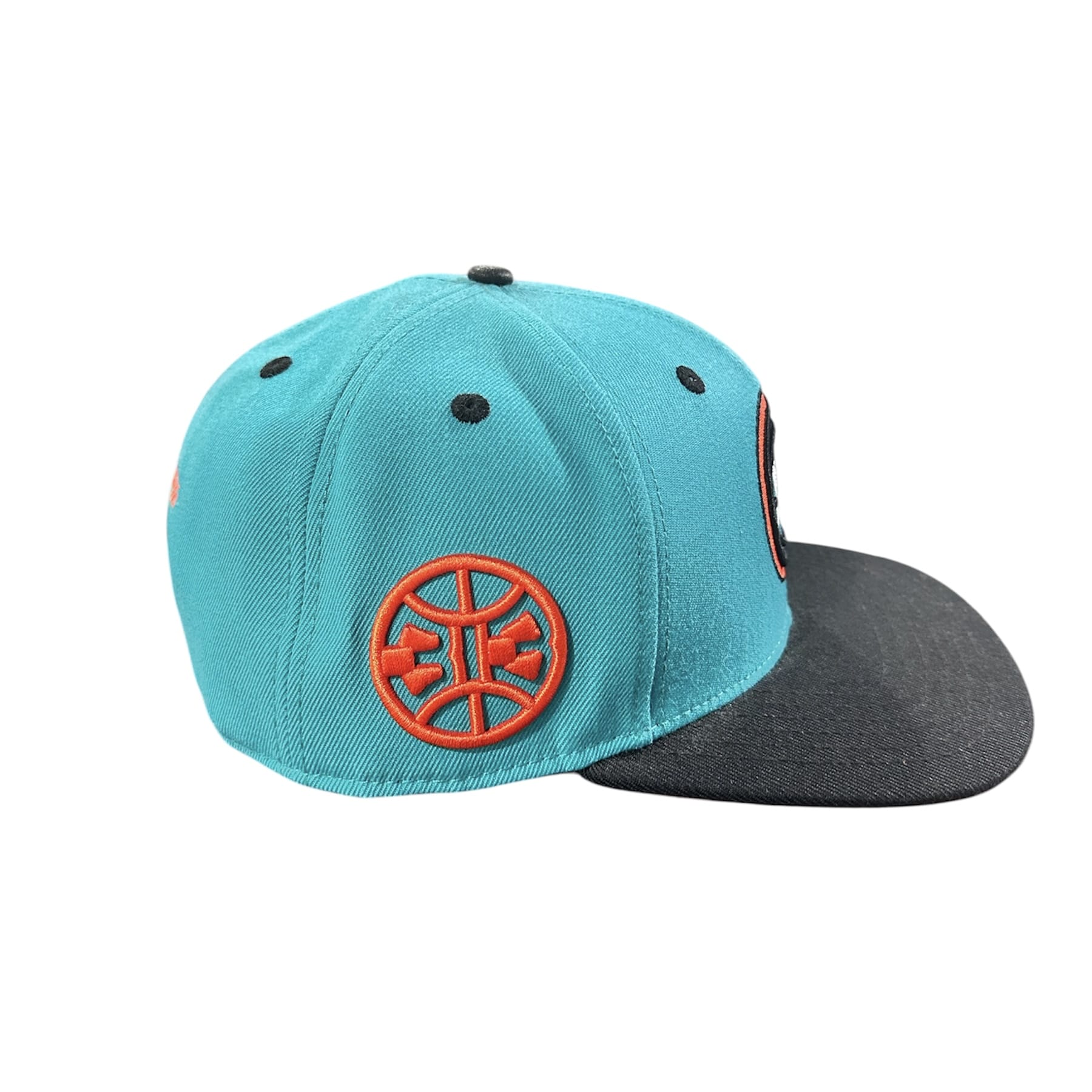 Pro Standard NBA Detroit Pistons Logo Snapback (Teal)