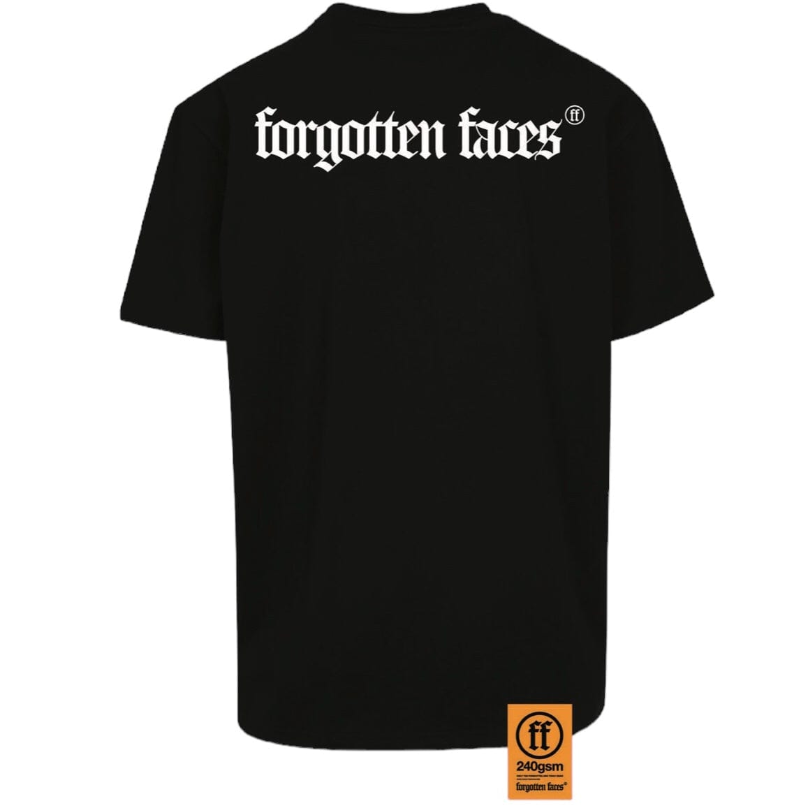 Forgotten Faces White Balaklava Tee (Black)