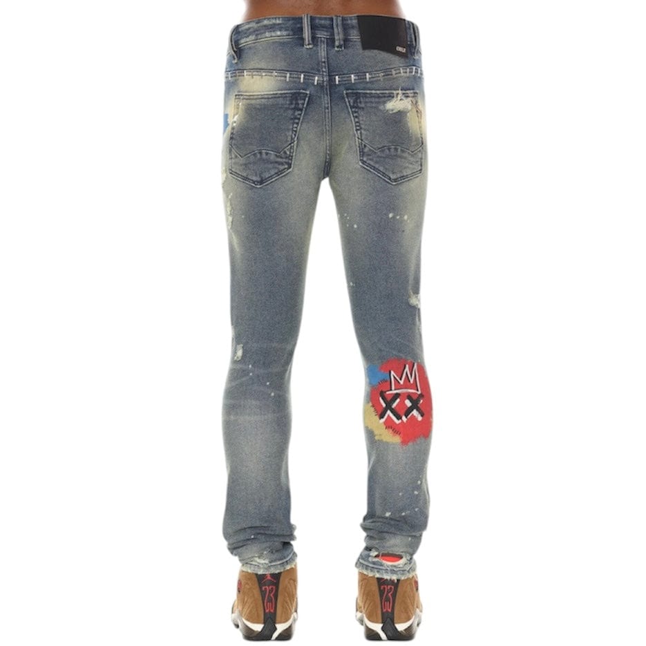 Cult Of Individuality Punk Super Skinny Denim (Basq) 622B11-SS40BB