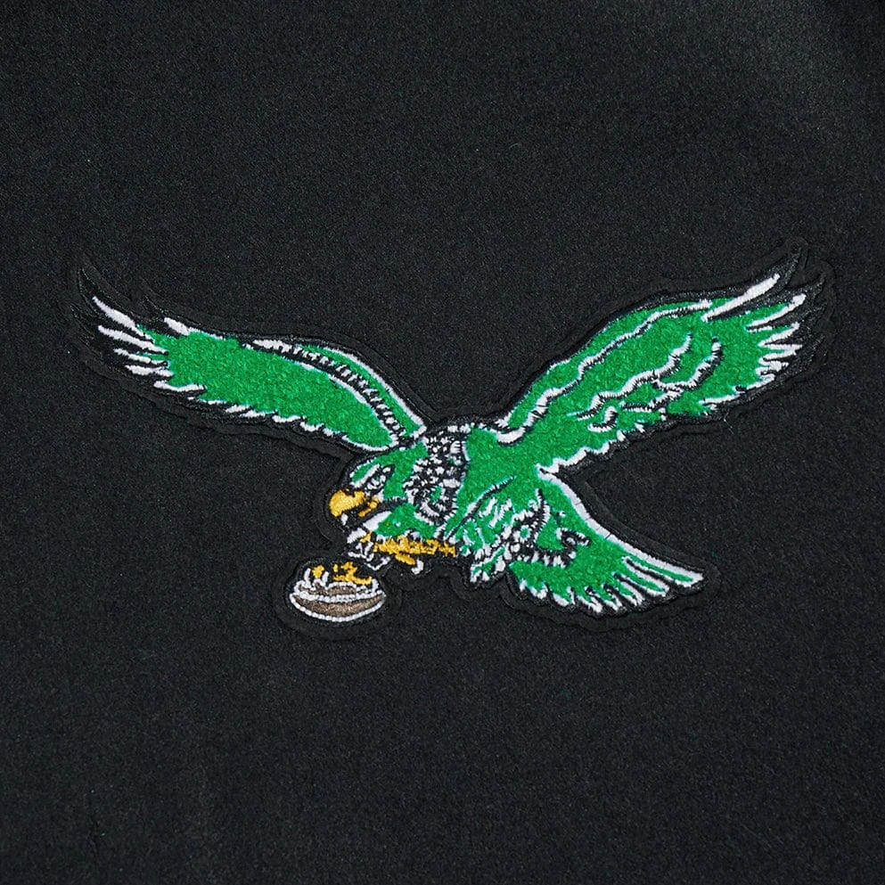 Pro Standard NFL Philly Eagles Best Of Men's Varsity Jacket (Black/Green)