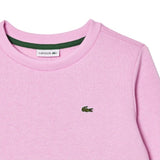 Kids Lacoste Organic Cotton Flannel Sweatshirt (Pink) SJ5284-51